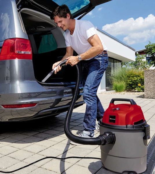 Потужний вакуумний електриний пилосос Einhell TC-VC 1815 : 1250 Вт, 180 мБар, вага 3.64 кг 2340290 фото