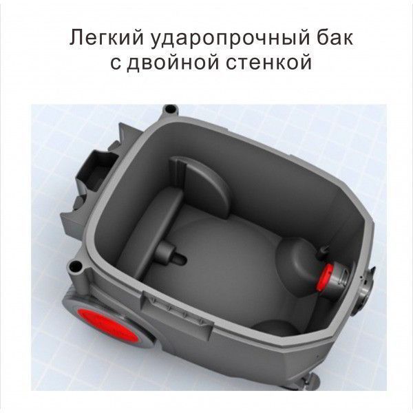 Промышленный строительный пылесос для сухой и влажной уборки Starmix ISC L-1425 Basic L-1425 Basic фото