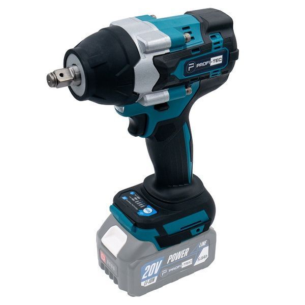Аккумуляторный набор гайкокрутов 350 Нм и 700 Нм PROFI-TEC Combo Set 2/4 POWERLine (DTW500BL, DTW800BL) (2&times;Акум. (4.0 Ач)+зарядное+кейс)) 006300 фото