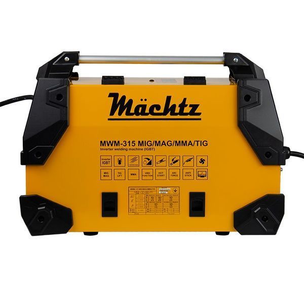 Зварювальний напівавтомат M&auml;chtz MWM-315 MIG/MAG/MMA/TIG (11049): Потужність - 7 кВт; струм 20&ndash;170 А 11049 фото