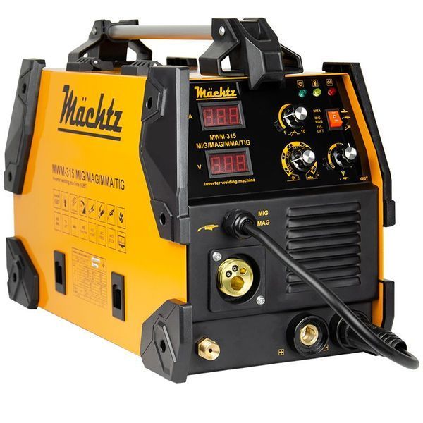 Зварювальний напівавтомат M&auml;chtz MWM-315 MIG/MAG/MMA/TIG (11049): Потужність - 7 кВт; струм 20&ndash;170 А 11049 фото