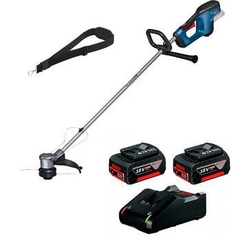 Тример акумуляторний BOSCH GFR 18V-33 (акум 4а 2шт і зарядка) 06008D0000+1600A019S0 фото
