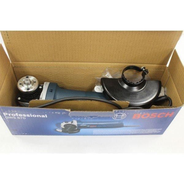 Маленькая болгарка (угловая шливательная машина) Bosch GWS 670 : 670Вт УШМ 0601375606 0601375606 фото
