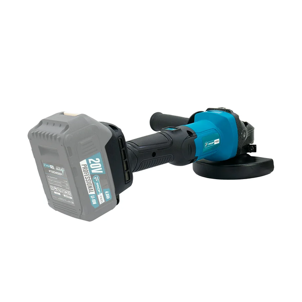 Акумуляторна кутова болгарка PROFI-TEC DGA201BL POWERLine (125мм/каркас/плавний запуск) 005961 фото