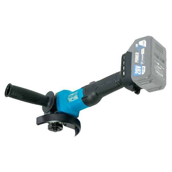 Акумуляторна кутова болгарка PROFI-TEC DGA201BL POWERLine (125мм/каркас/плавний запуск) 005961 фото