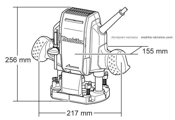 Фрезер електричний Makita RP0900 1354 фото