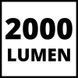 Мощный гибридный прожектор Einhell TE-CL 18/2000 LiAC - Solo : с АКБ 18V 2.5 Ah, 2000 lm 4514114&nbsp;4512097 фото 7