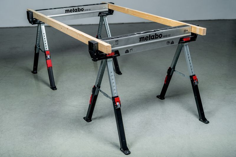 Комплект подставок Metabo MAB 82 : грузоподъемность каждого 590 кг (626990000) 626990000 фото