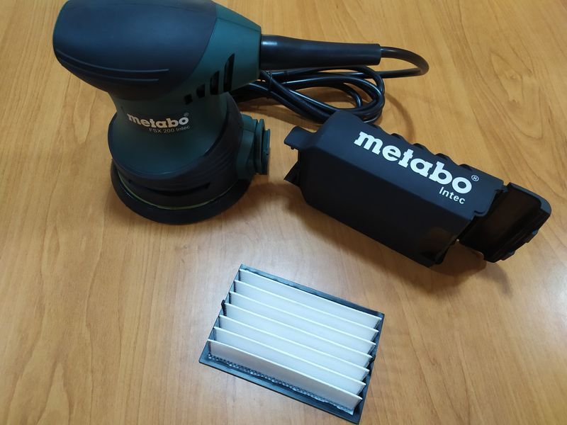 Эксцентриковая шлифмашина Metabo FSX 200 Intec (609225500) 609225500 фото