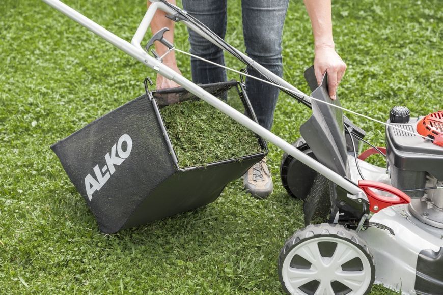 Бензиновая газонокосилка для травы AL-KO 4.20 P-S Easy : объем двигателя 140 см FAY 113794 фото