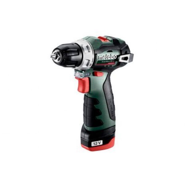 Аккумуляторный шуруповерт Metabo PowerMaxx BS BL, 12 V / 2.0 Ah 601721500 фото