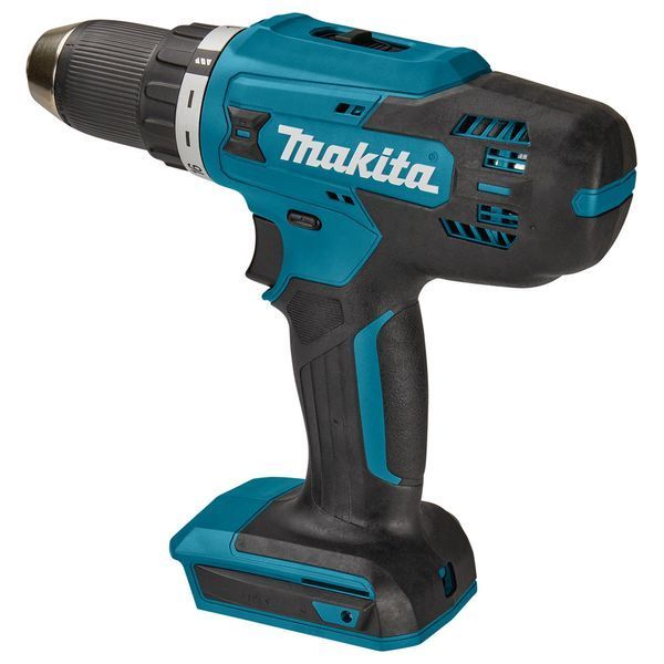 Профессиональная дрель-шуруповерт аккумуляторная ударная Makita HP488DWAE : с АКБ 2 шт 18V 1,5 Аh HP488DWAE фото