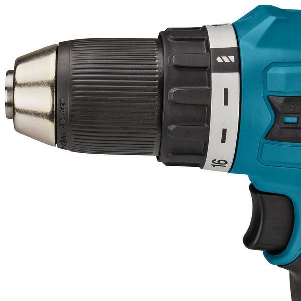 Профессиональная дрель-шуруповерт аккумуляторная ударная Makita HP488DWAE : с АКБ 2 шт 18V 1,5 Аh HP488DWAE фото