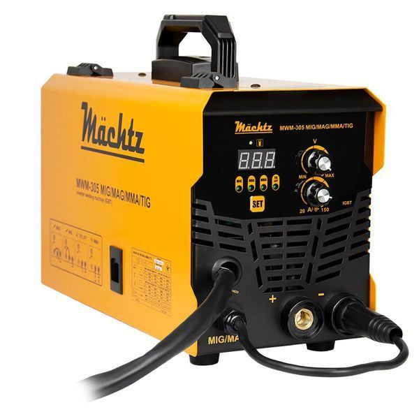 Сварочный полуавтомат M&auml;chtz MWM-305 MIG/MAG/MMA/TIG (11128); мощность 3,9 кВт - ток 20-150 А 11128 фото