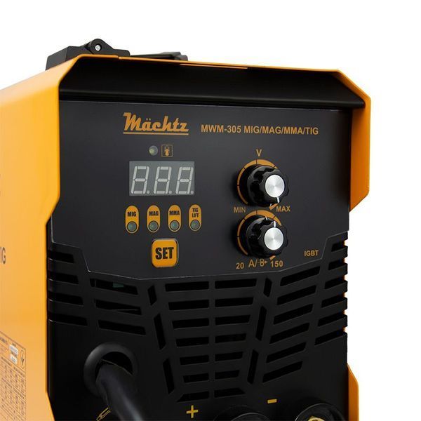 Сварочный полуавтомат M&auml;chtz MWM-305 MIG/MAG/MMA/TIG (11128); мощность 3,9 кВт - ток 20-150 А 11128 фото