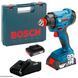Профессиональный гайкокрут ударный аккумуляторный Bosch Professional GDX 180-LI: с АКБ 2шт-18V 2.0Ah, 180Нм 06019G5223 фото 1