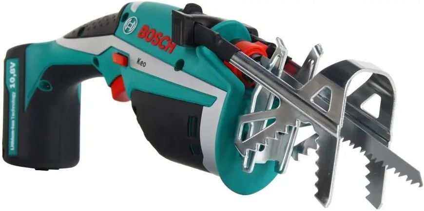 Потужна акумуляторна ножівка Bosch Keo : АКБ 10.8V, 1.5Аh + зарядне 0600861900 0600861900 фото