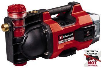 Потужний насос садовий аккумуляторний Einhell AQUINNA 36/38 F LED : без АКБ, 3800 л/год, висота подачі 37 м, тиск 7.5 бар 4180410 фото