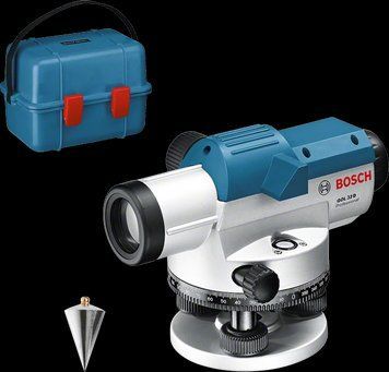 Професійний оптичний нівелір Bosch Professional GOL 32 D : 120 м, 32 х зум, кейс 0601068500 фото