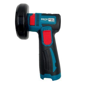 Аккумуляторная угловая шлифмашина PROFI-TEC GWS-12BC (акум 2шт. 2 ампера и зарядка) 004977 фото