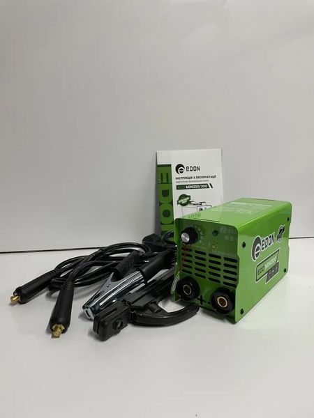 Зварювальний інверторний апарат (зварювання) EDON ECO MINI-300 : 3.5 кВт, 300 А, 36 місяців гарантія ECO MINI-300 фото
