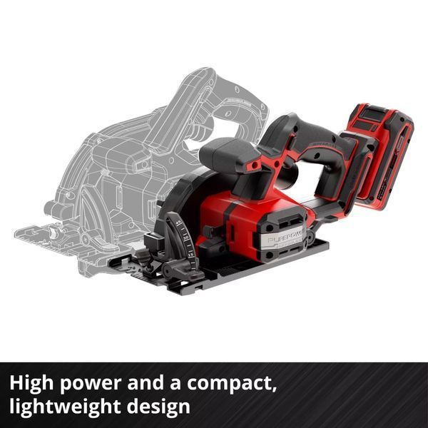Пила циркулярная аккумуляторная Einhell Professional TP-CS 18/136-C Li BL - Solo (18В/каркас) 4331240 фото