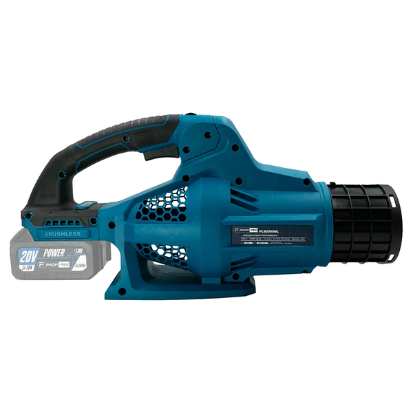 Акумуляторна повітродувка 130 км/год PROFI-TEC PLB5020BL POWERLine (1&times;акум(4.0 Аг), зарядне) 006399 фото