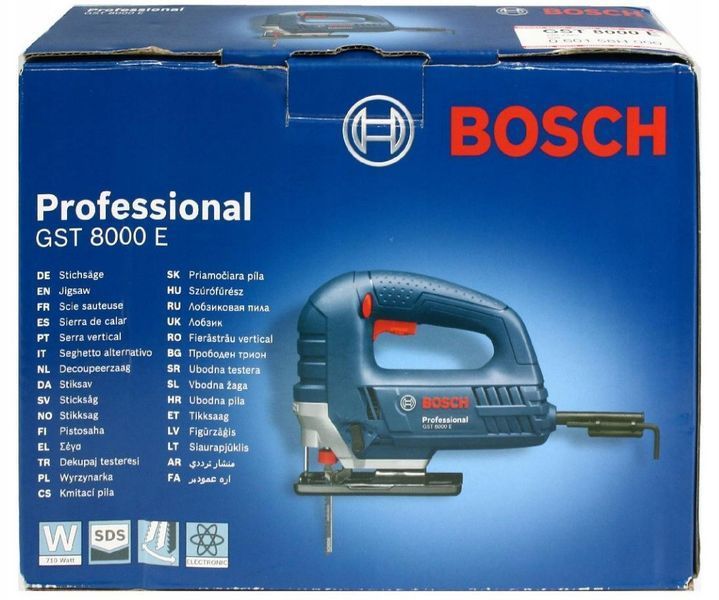 Лобзик электрический Bosch GST 8000 E (060158H000) 060158H000 фото