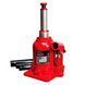 Домкрат гідравлічний пляшковий 4т GTM TF0402 двоштоковий : висота підйому 390 мм, вантажопідйомність 4 т 32919 фото 1