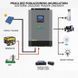 Солнечный фотоэлектрический инвертор OFF-GRID PGF OG-5500 MPPT 5.5KW + WiFi + аккумулятор Bass Polska AGM KOG-5500 фото 10