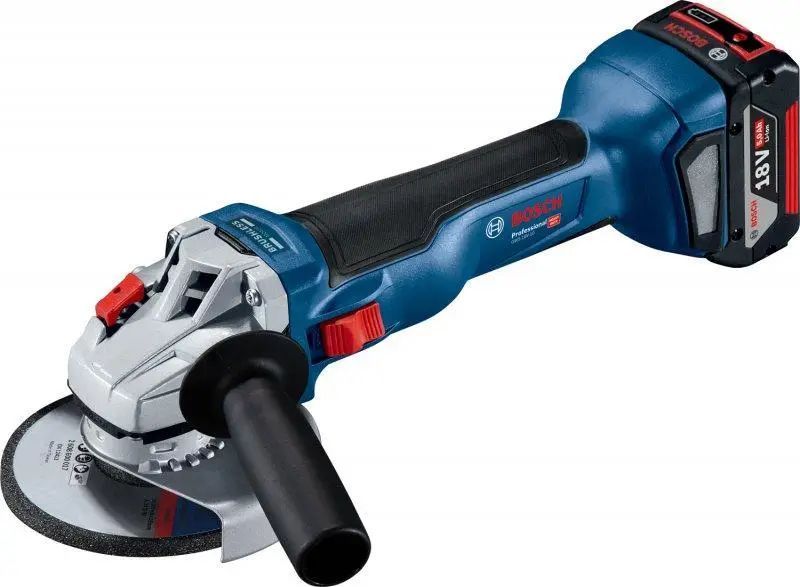 Акумуляторна болгарка Bosch GWS 180 LI 1 АКБ: 700 Вт, 18V, 4.0Ah 06019H9025 фото