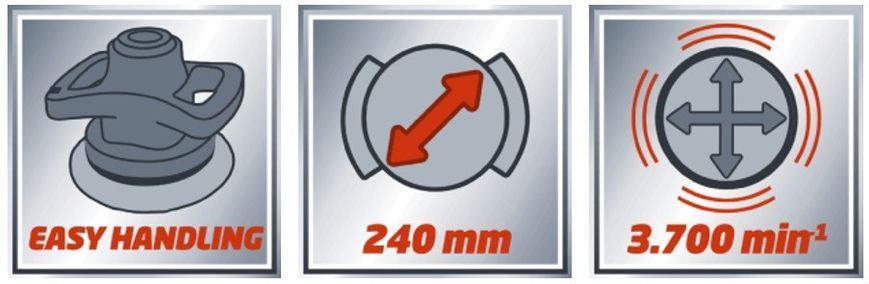Полировальная машина Einhell CC-PO 90 (2093173) 2093173 фото