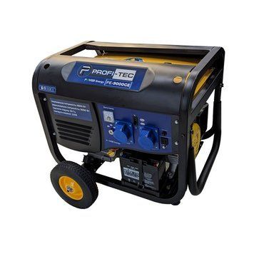 Генератор бензиновий PROFI-TEC PE-9000GE (8.0-8.5 кВт, електростартер) 005114 фото