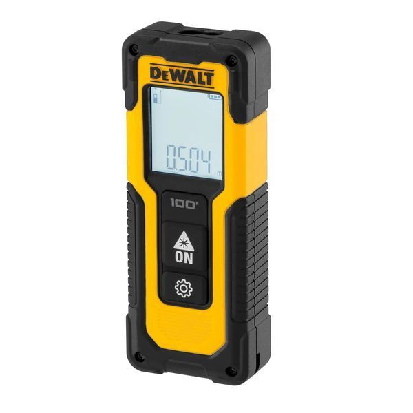 Професійний лазерний далекомір DeWALT DWHT77100 : 30 м електронна лазерна рулетка DWHT77100 фото