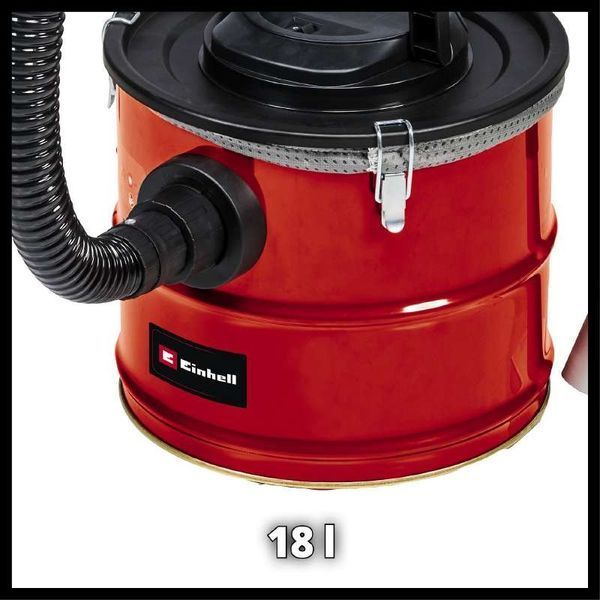 Потужний пилосос для збирання золи Einhell TC-AV 1718 D : 1200Вт, 170 мБар, об'єм бака 18 л, 2351661 2351661 фото