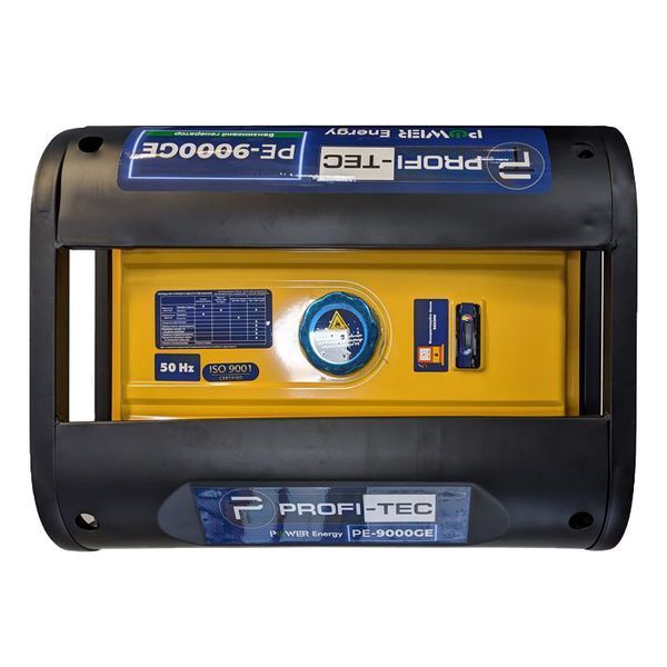 Генератор бензиновий PROFI-TEC PE-9000GE (8.0-8.5 кВт, електростартер) 005114 фото