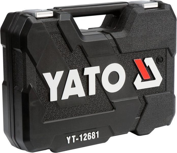Набір торцевих головок 1/2" 1/4" YATO 94 предмета YT-12681 YT-12681 фото