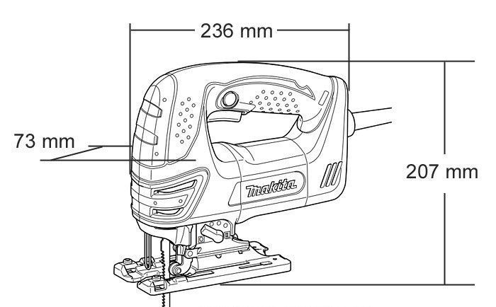 Електролобзик Makita 4350CT 1553 фото