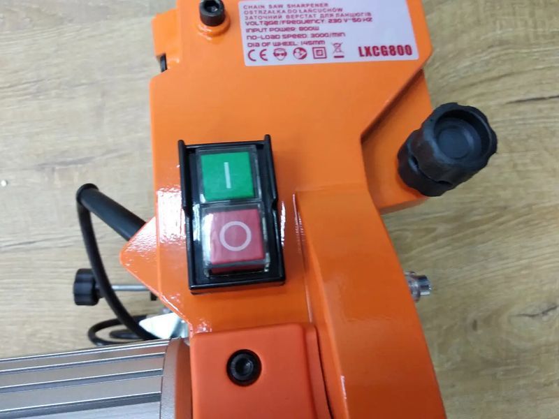 Верстат для заточування ланцюгів LEX 800W (LXCG): 800Вт, 3000 об/хв, диск 145 мм LXCG800 фото