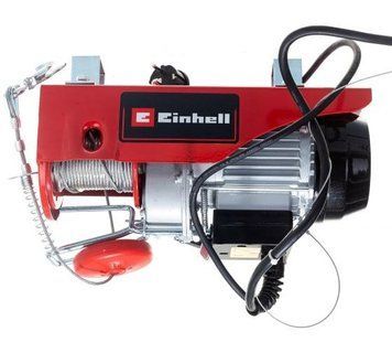 Тельфер Einhell TC-EH 250 (2255130): 500Вт, 125/250 кг, без шківа/зі шківом 11,5 м/5,7 м 2255130 фото