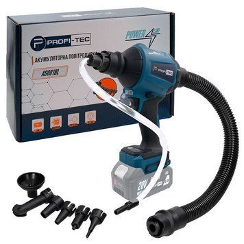 Акумуляторна повітродувка PROFI-TEC AS001BL POWERLine : без АКБ, 200 м/с 005932 фото