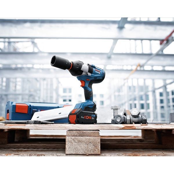 Професійний акумуляторний ударний гайковерт Bosch Professional GDS 18V-1000 C : без АКБ, 1000 Hm, 1750 об/хв, 2600 уд/хв 06019J8000 фото