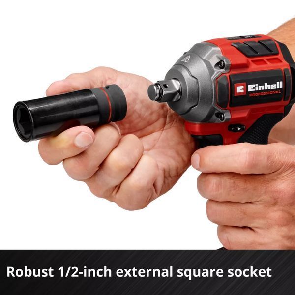 Ударний гайковерт акумуляторний Einhell Professional TP-CW 18/260-C Li BL - Solo (без АКБ и ЗП) 4510090 4510090 фото