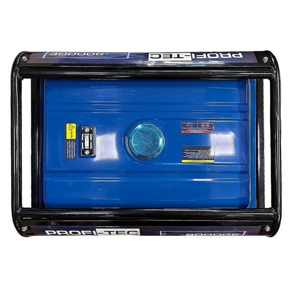 енератор бензиновый PROFI-TEC PE-8000GE (7,5-8.0 кВт, электростартер) 004765 фото