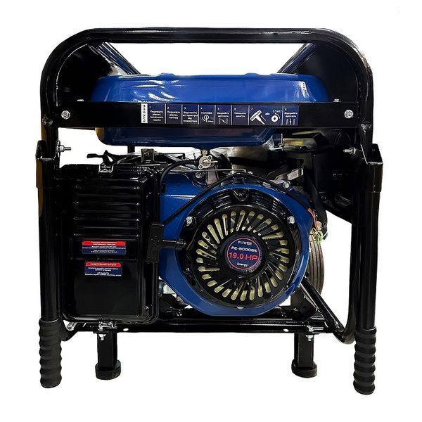енератор бензиновый PROFI-TEC PE-8000GE (7,5-8.0 кВт, электростартер) 004765 фото