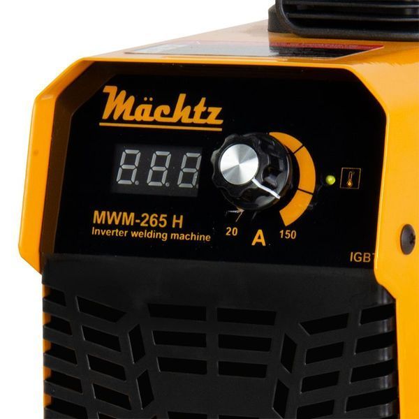 Зварювальний апарат M&auml;chtz MWM‑265 H (11126),струм 20-150 А, електрод 1,6 - 4,0 мм 11126 фото