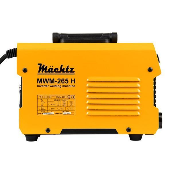 Зварювальний апарат M&auml;chtz MWM‑265 H (11126),струм 20-150 А, електрод 1,6 - 4,0 мм 11126 фото