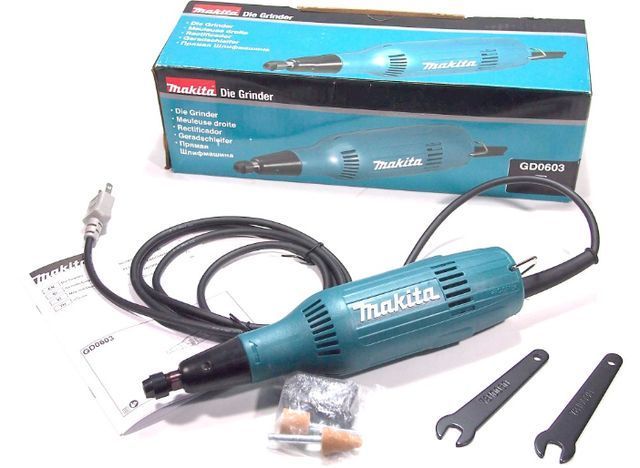 Прямая шлифмашина гравер Makita GD 0603 : 240 Вт, 28000 об/мин прямая шлифмашина бормашина GD 0603 фото